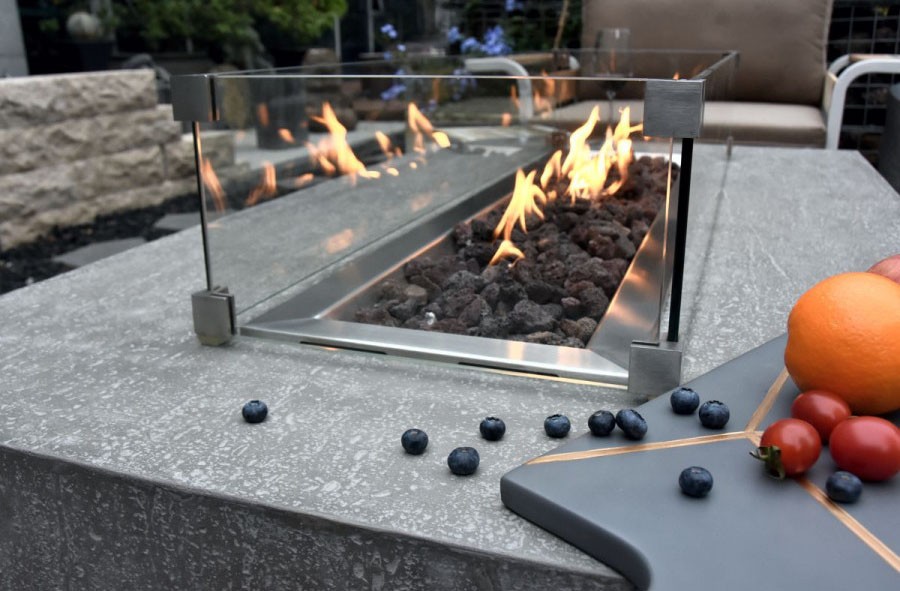 Chimeneas de propano a la terraza o balcón