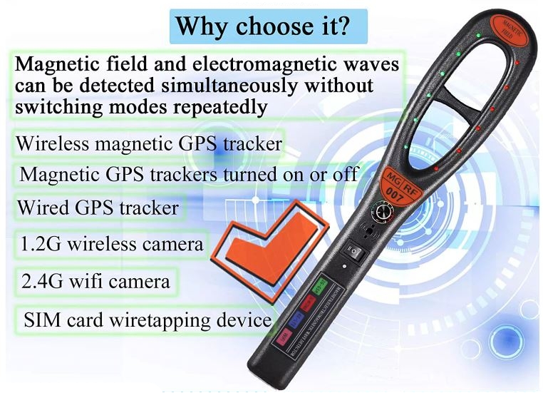 detector de señal gsm de mano