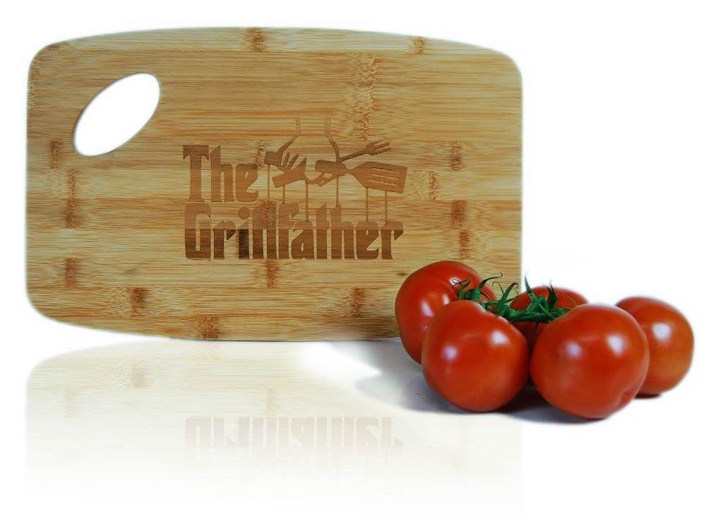 Tableros de cocina de madera con motivo GRILLFATHER