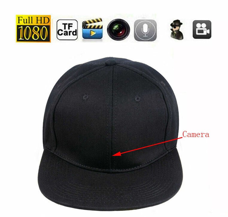 Cámara de gorra espía Full HD